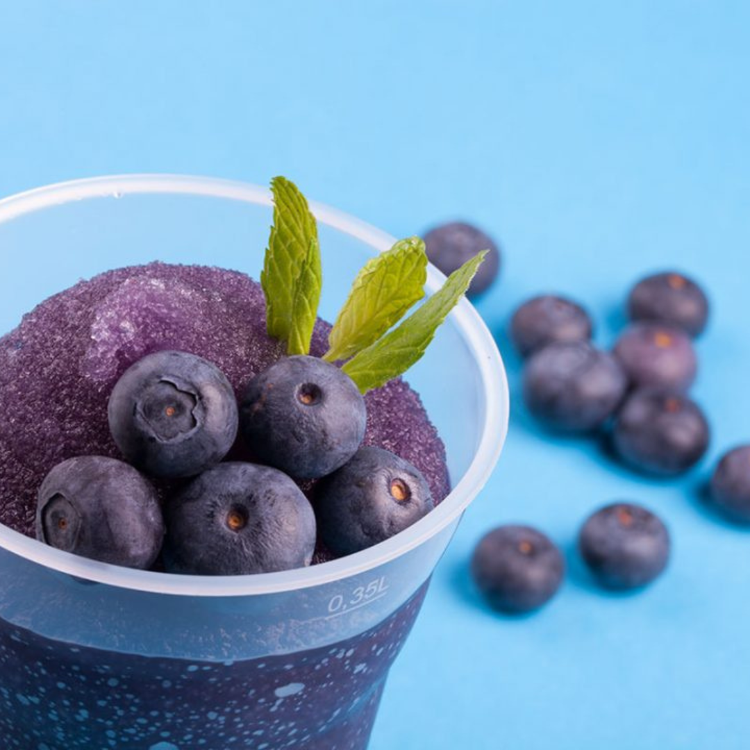 1,26kg Preparato in polvere per granita e ghiaccioli gusto mirtillo