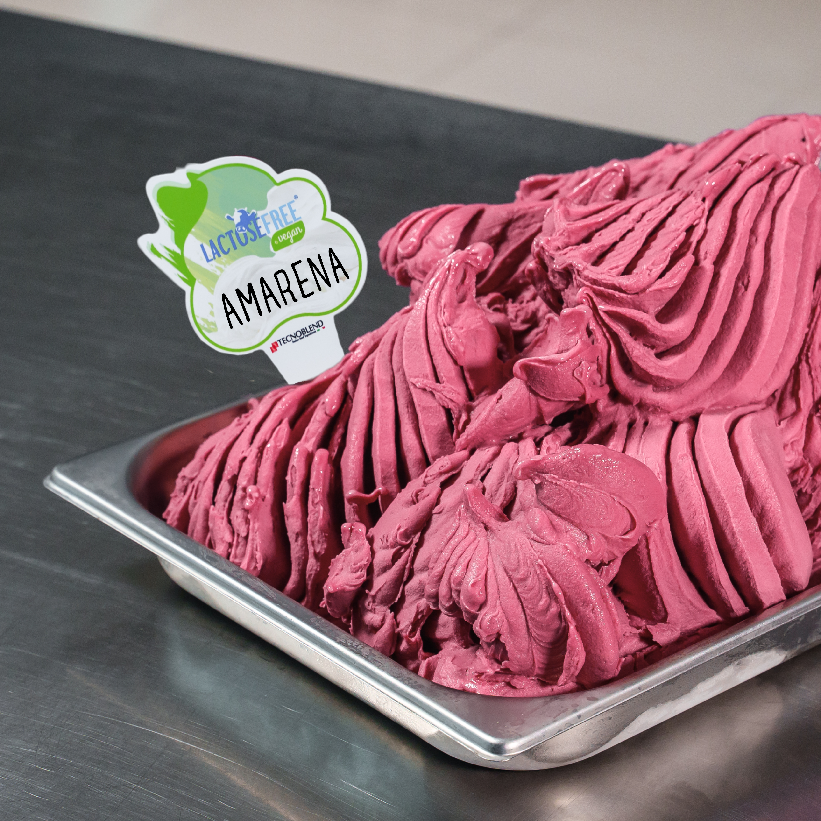 1,25 kg Preparato per Gelato Amarena senza lattosio e per vegani