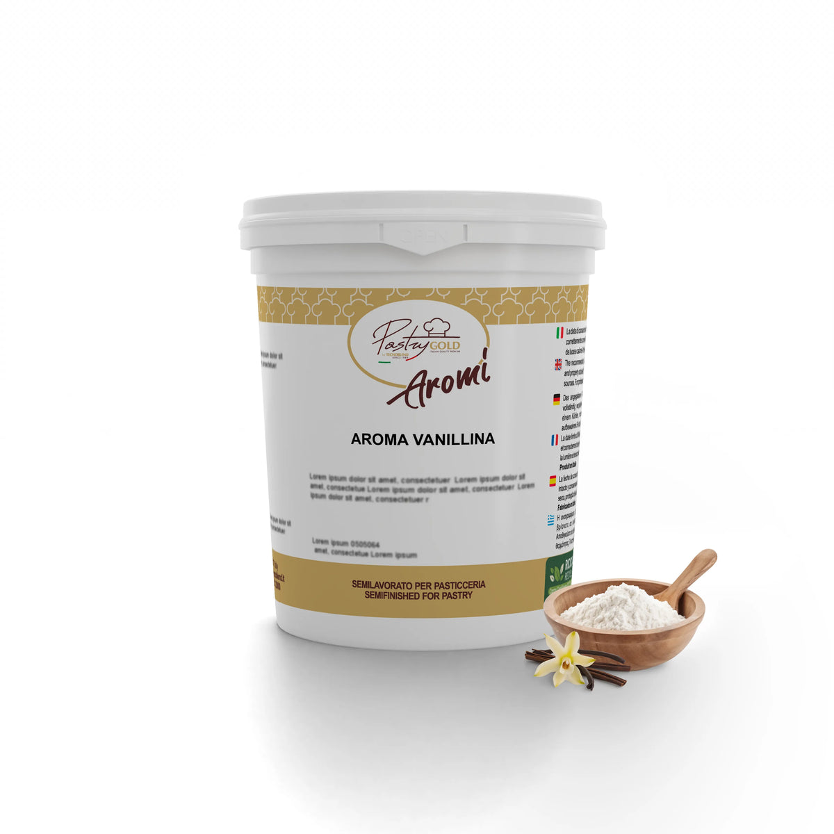 Aroma Vanillina per gelateria e pasticceria