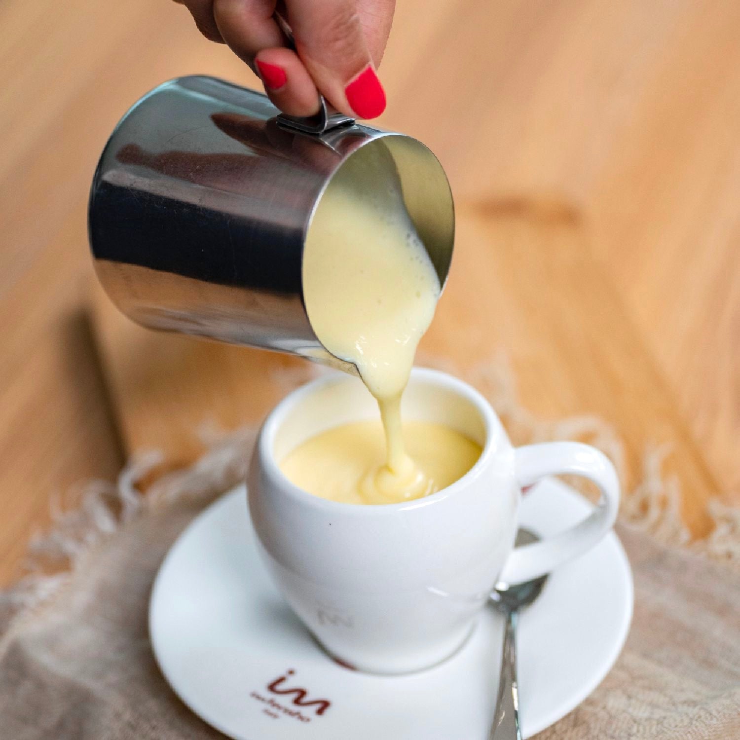 Preparato per bevanda calda gusto Cioccolato Bianco