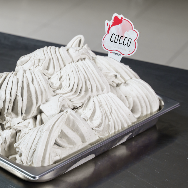 1,5 kg Preparato per Gelato al Cocco con pezzi