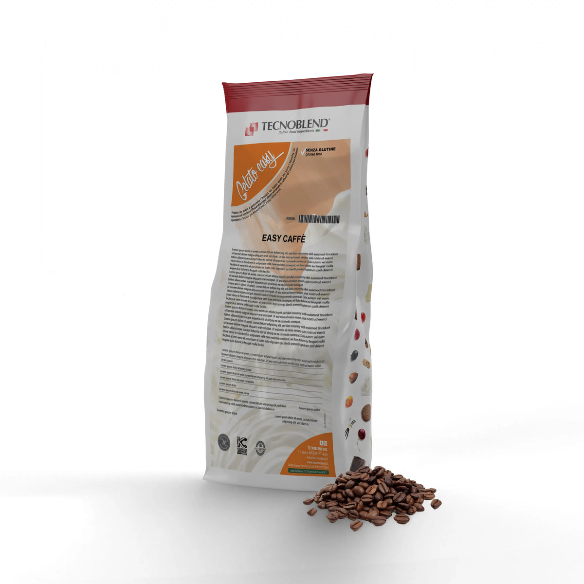 1,5 kg Preparato per Gelato al Caffè