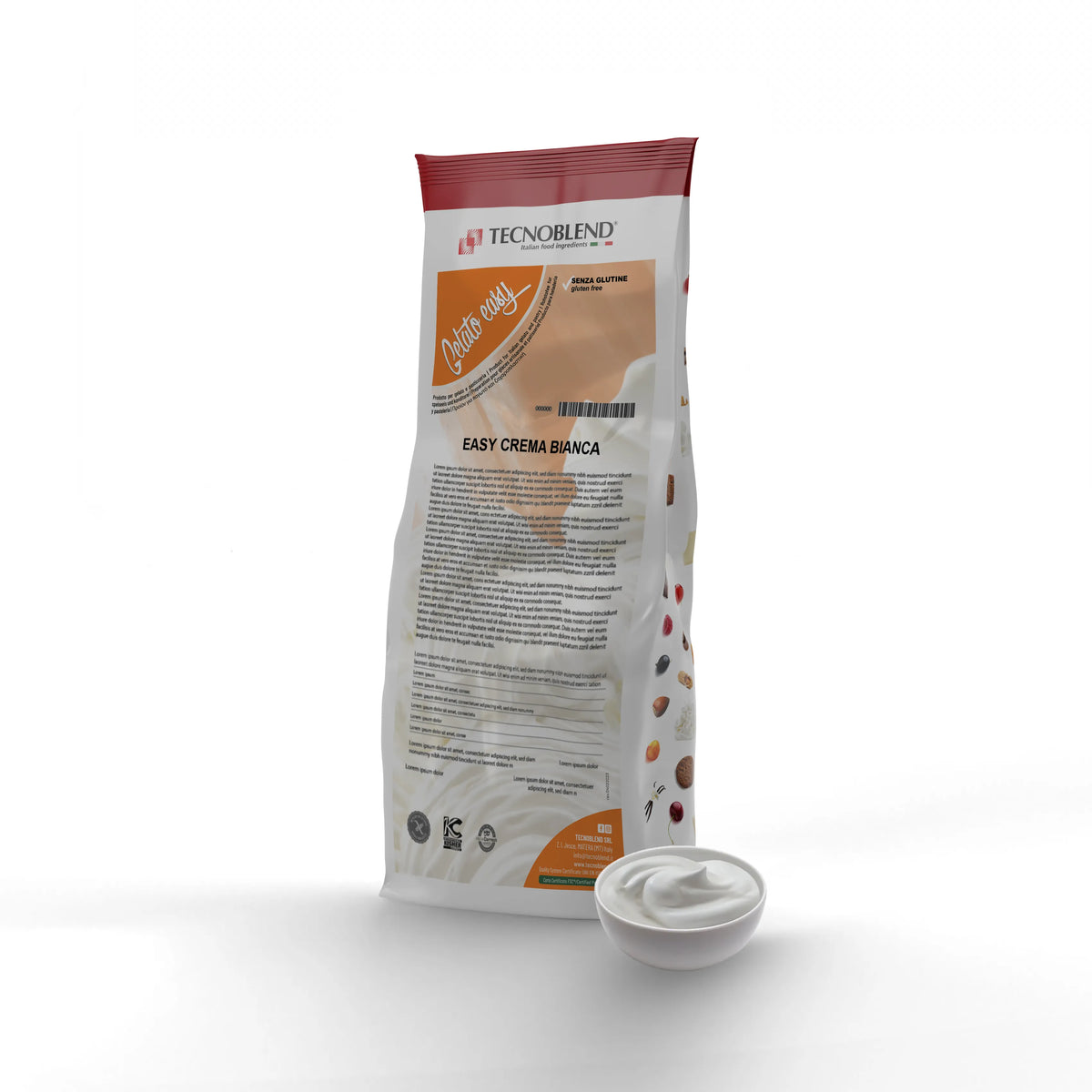 1,5 kg Preparato per Gelato al Fiordilatte classico