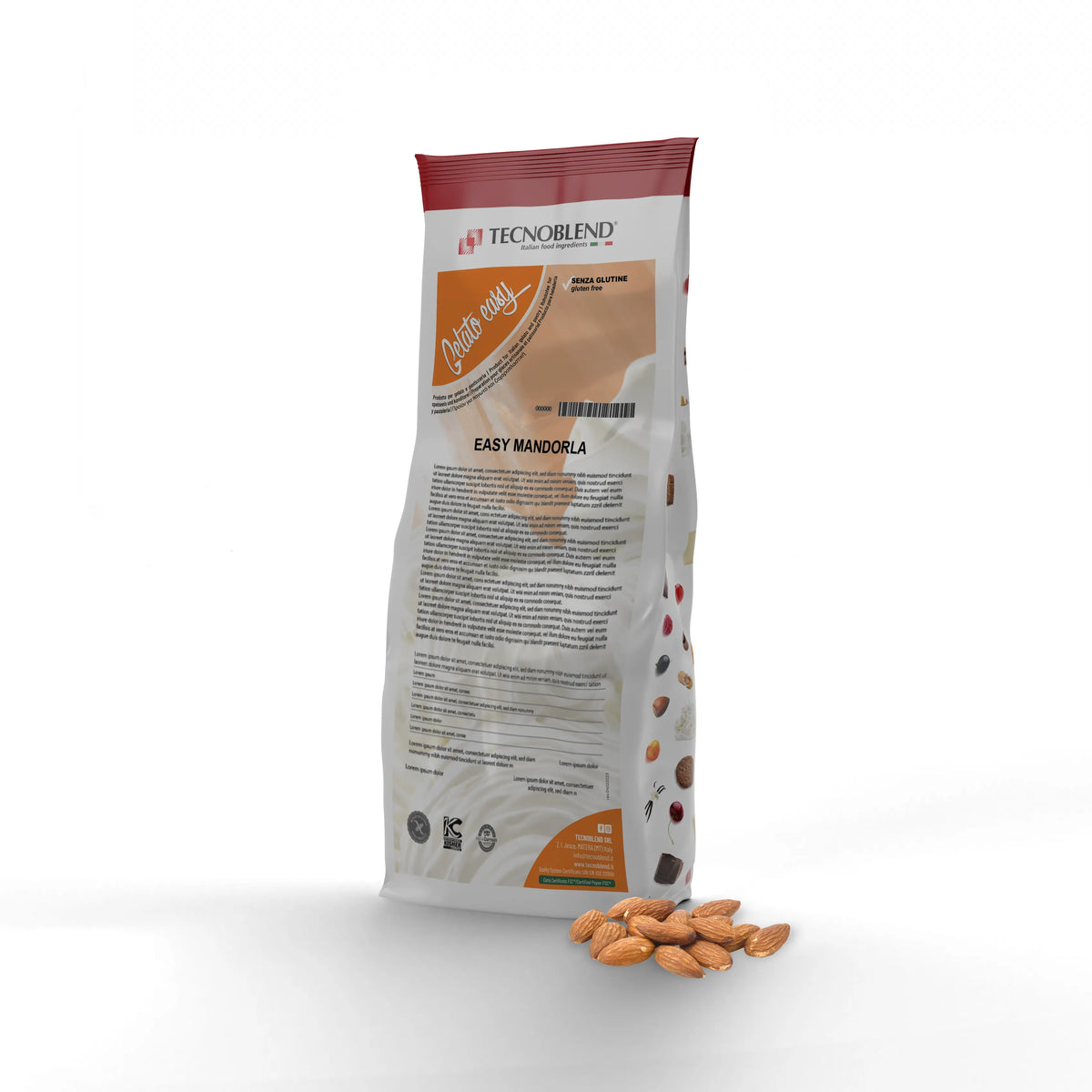 1,5 kg Preparato per Gelato alla Mandorla