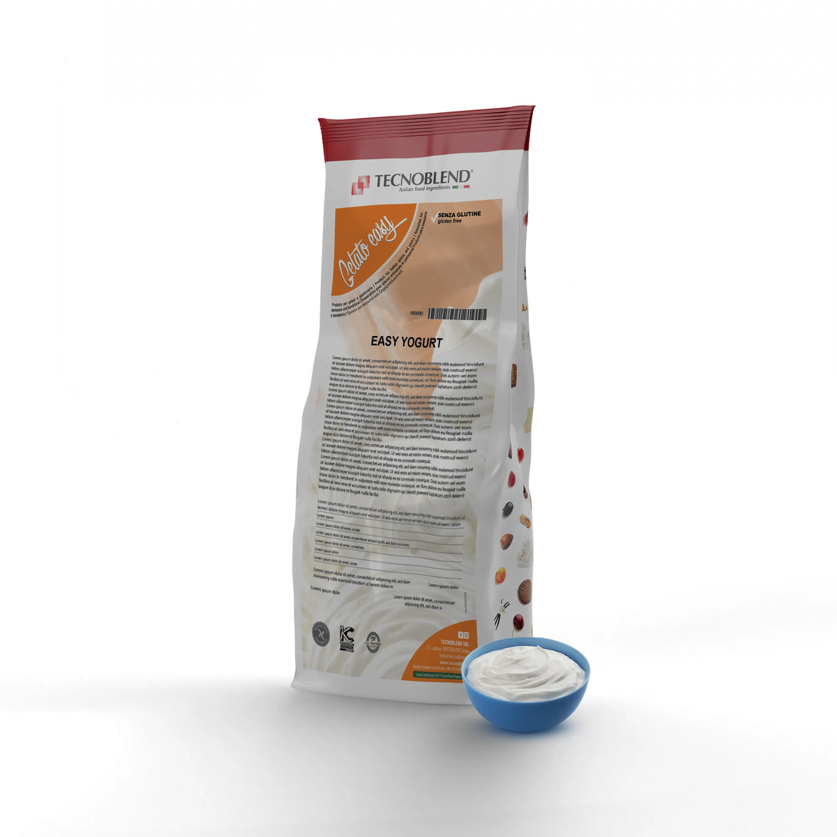 1,5 kg Preparato per Gelato allo Yogurt