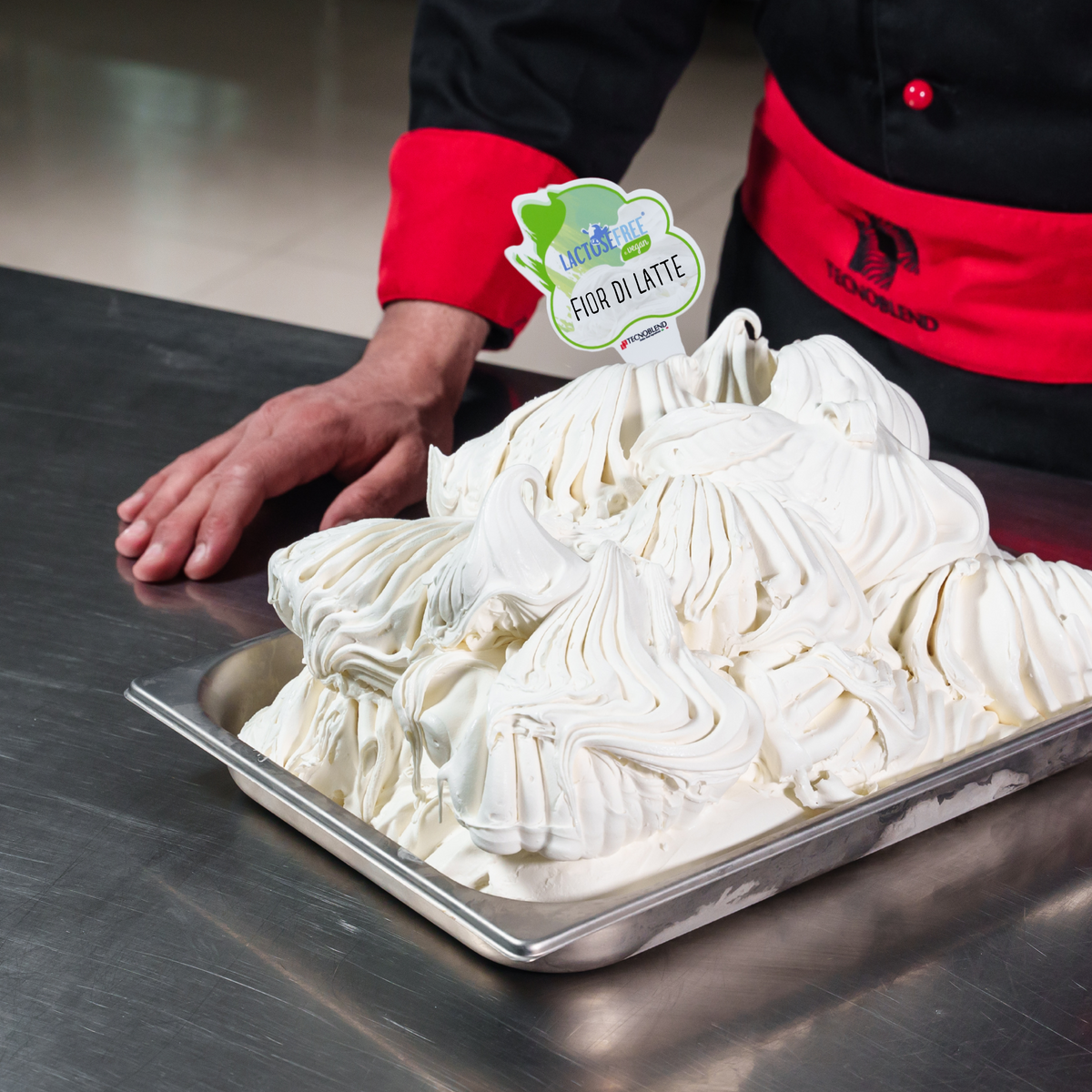 1,5 kg Preparato per Gelato al Fior di latte , senza lattosio, per vegani