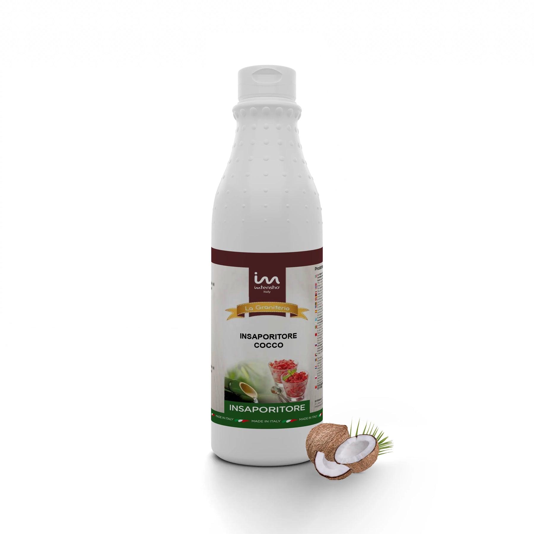 1kg Insaporitore in pasta per granite e ghiaccioli gusto cocco