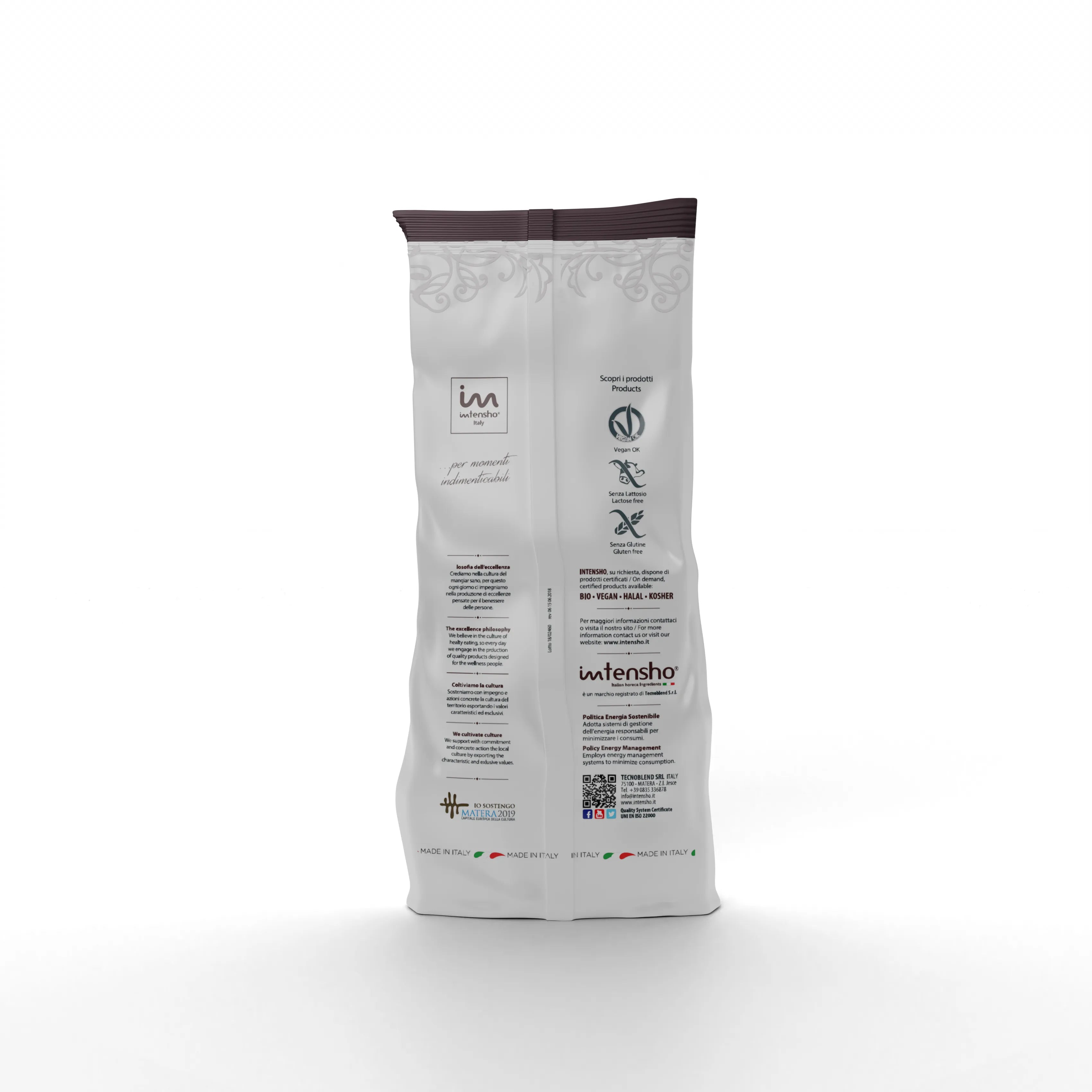 250g Preparato solubile per bevanda calda di caffè d'orzo, ORZO INTENSHO