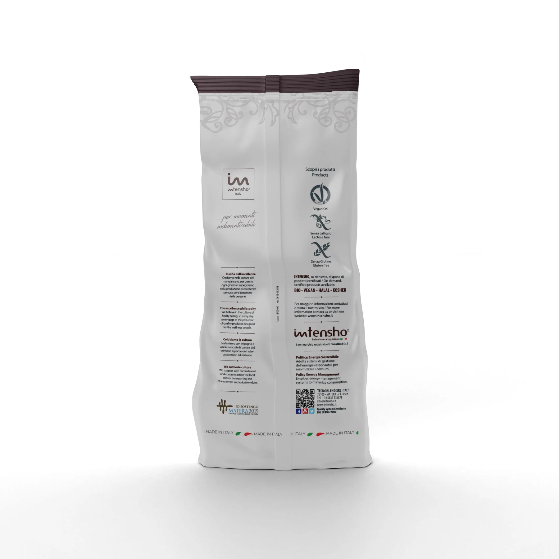 1,26kg Preparato in polvere per granita e ghiaccioli gusto neutra