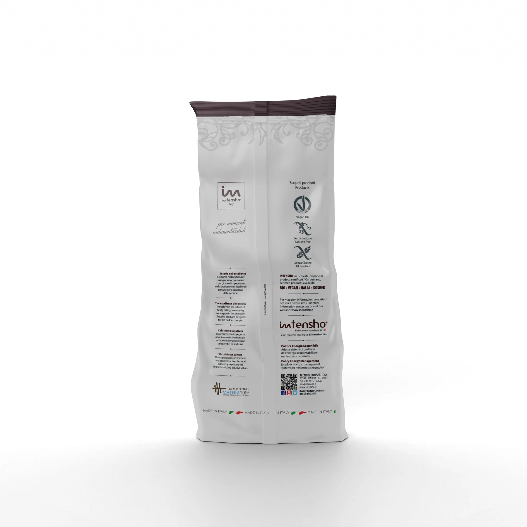 250g Preparato solubile per bevanda calda di caffè d'orzo, ORZO INTENSHO