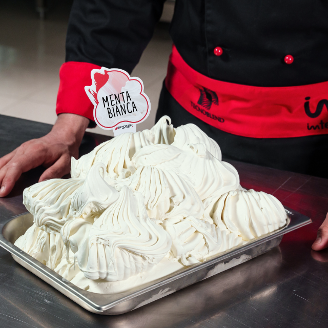 1,5 kg Preparato per Gelato , senza glutine, EASY MENTA BIANCA