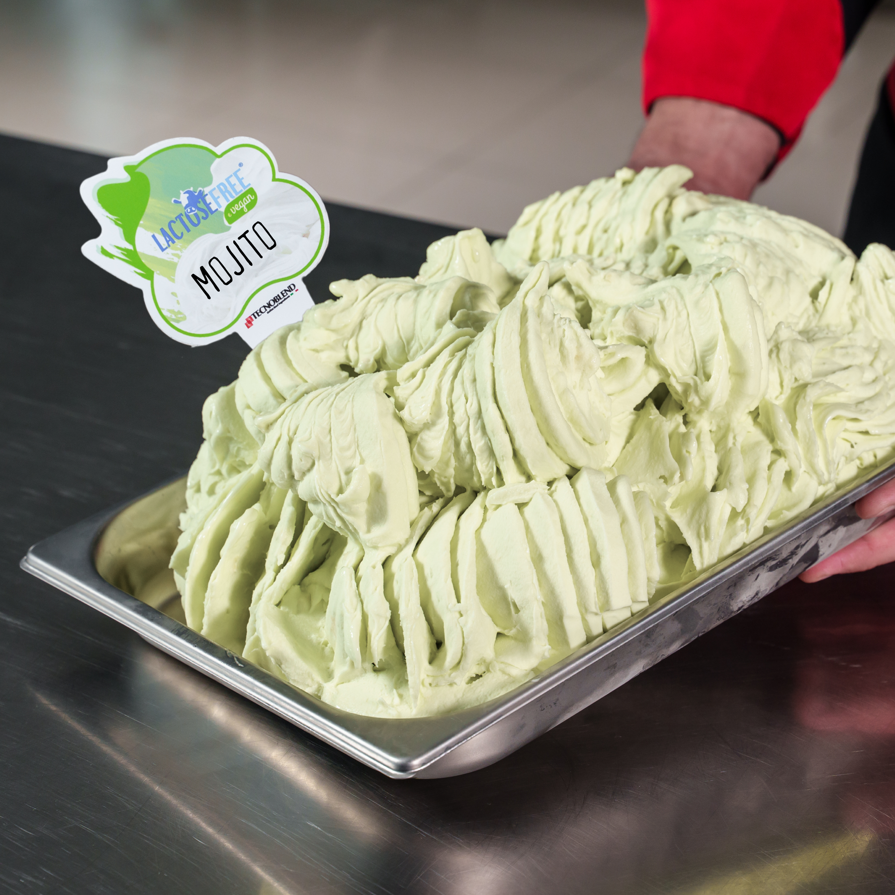1,25 kg Preparato per Gelato al MOJITO senza lattosio, per vegani