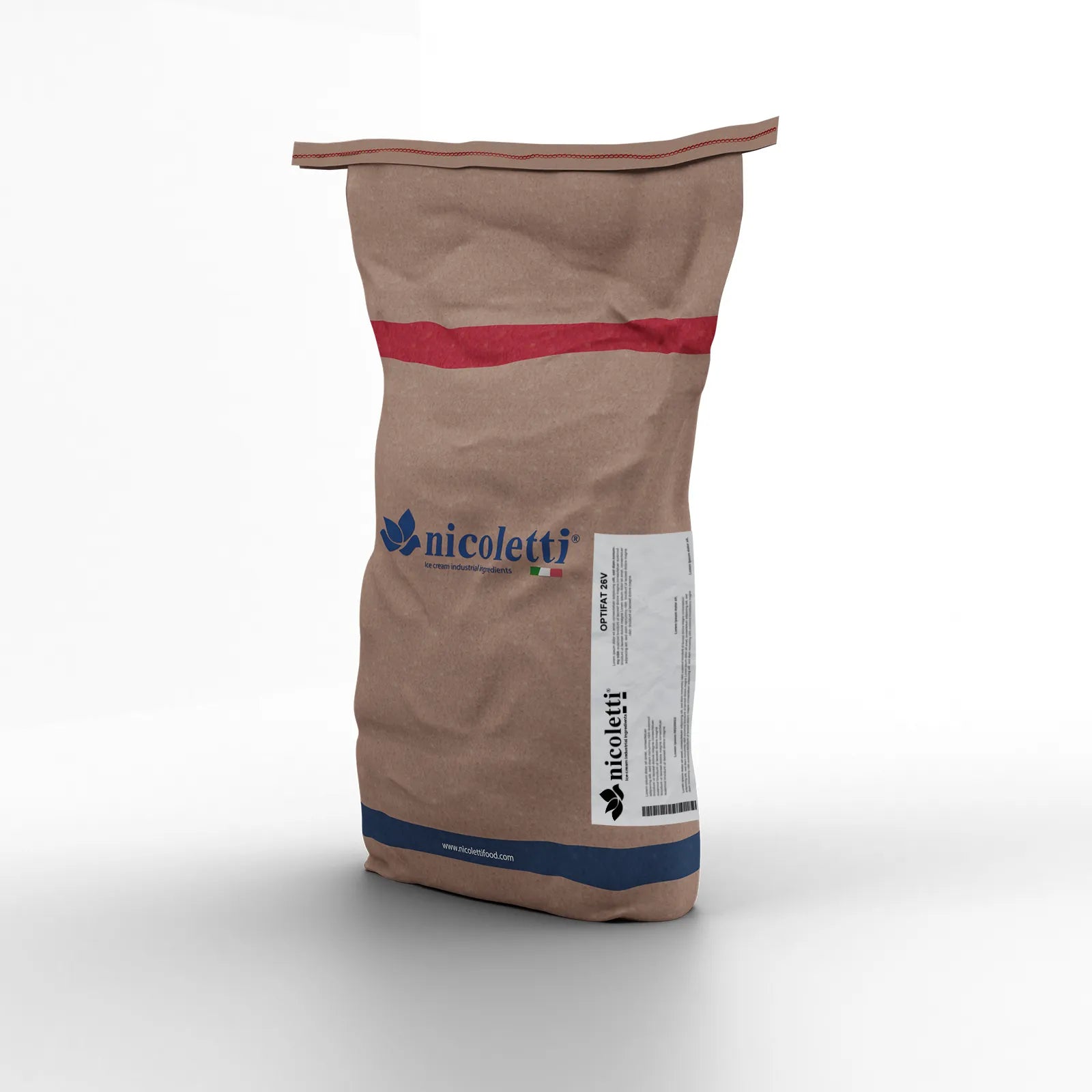 Sostituto in polvere del latte intero per gelateria, pasticceria e prodotti da forno, OPTIFAT 26V