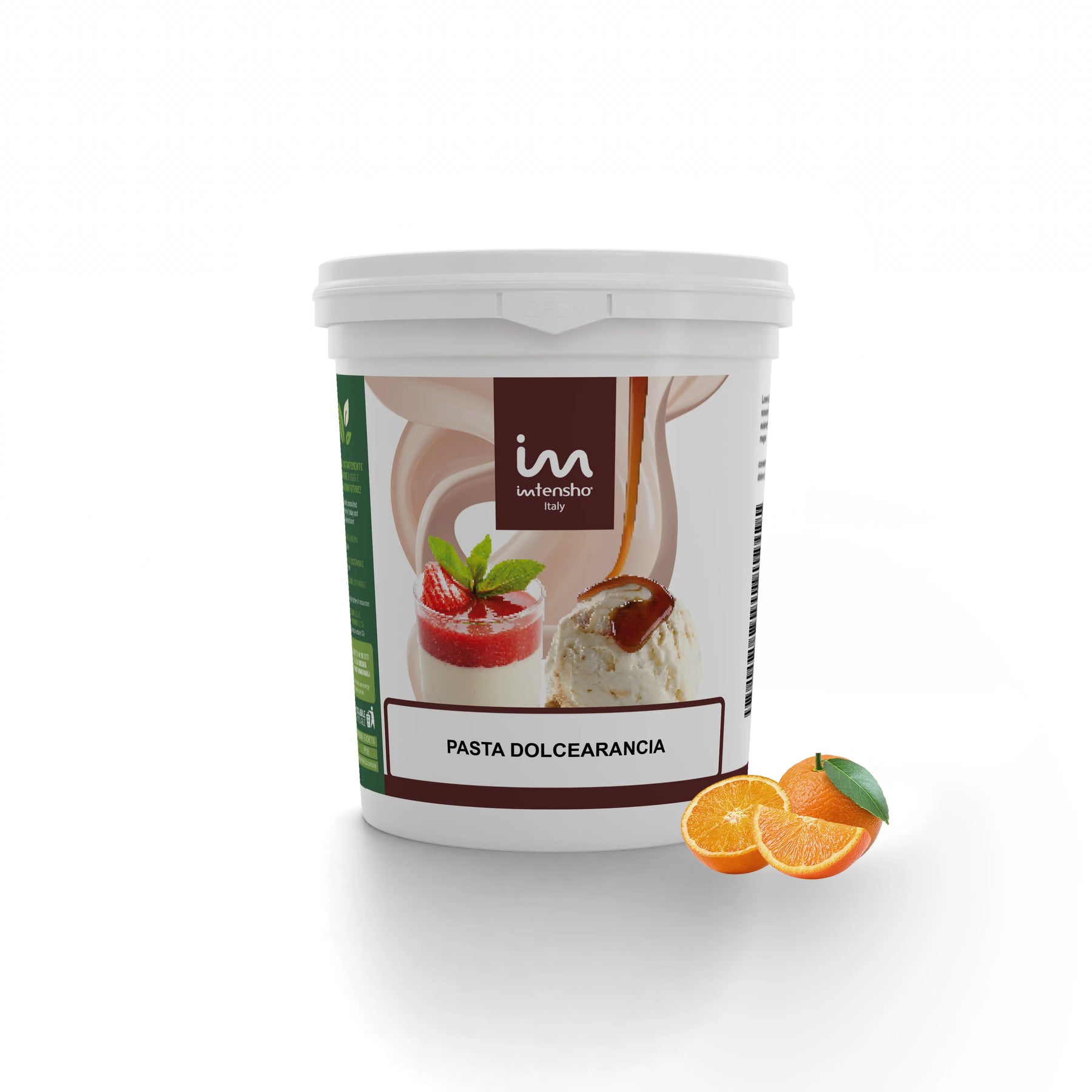 Pasta per Gelato all'Arancia senza Lattosio