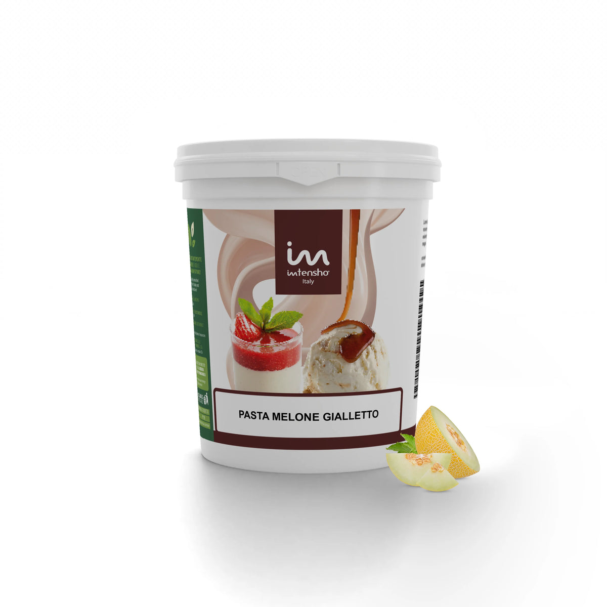 Pasta per Gelato al Melone Gialletto senza Lattosio