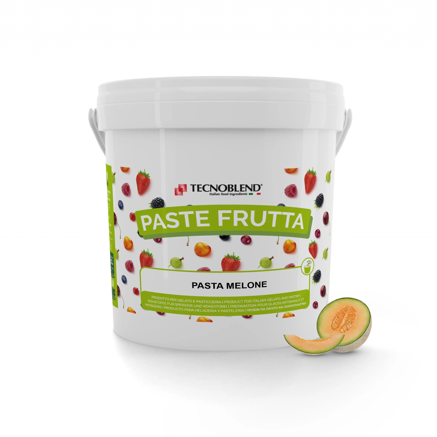Pasta per Gelato al Melone senza Lattosio, per Vegani