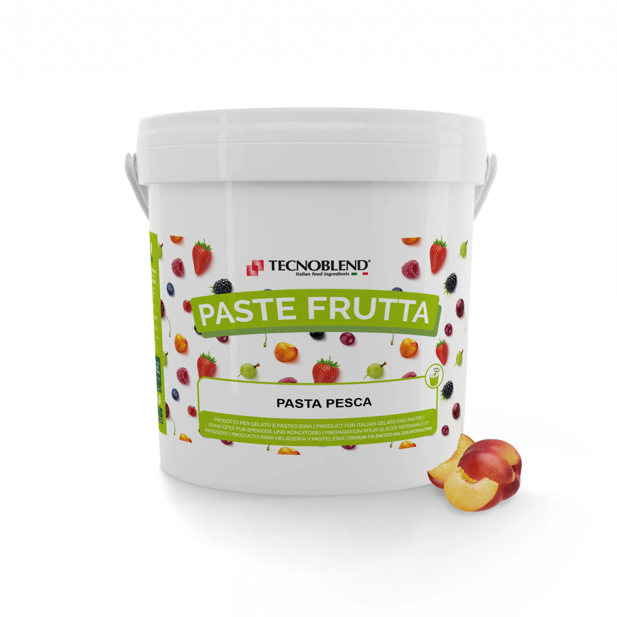 Pasta per Gelato alla Pesca senza Lattosio