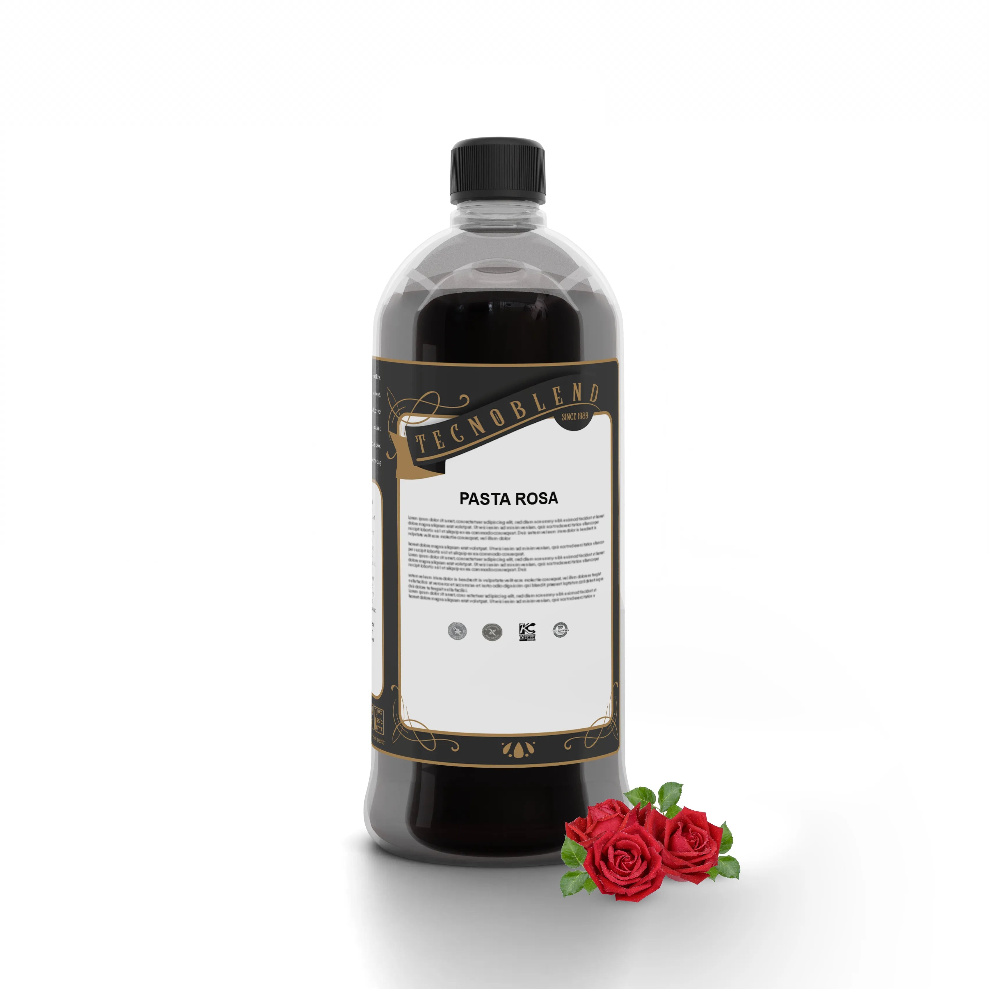 Pasta per Gelato alla Rosa, senza Lattosio, per Vegani