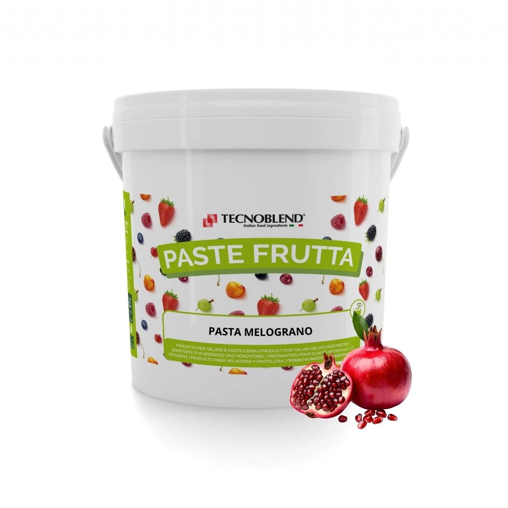 Pasta per Gelato al Melograno senza Lattosio