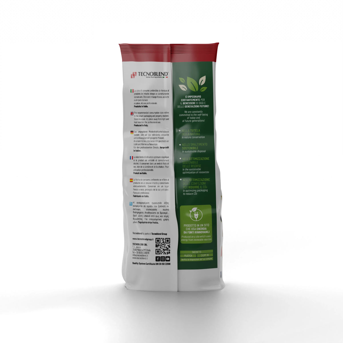 1,2 kg Fibra di Lino vegetale con funzione stabilizzante per gelati, Clean Label, FIBRA LINO