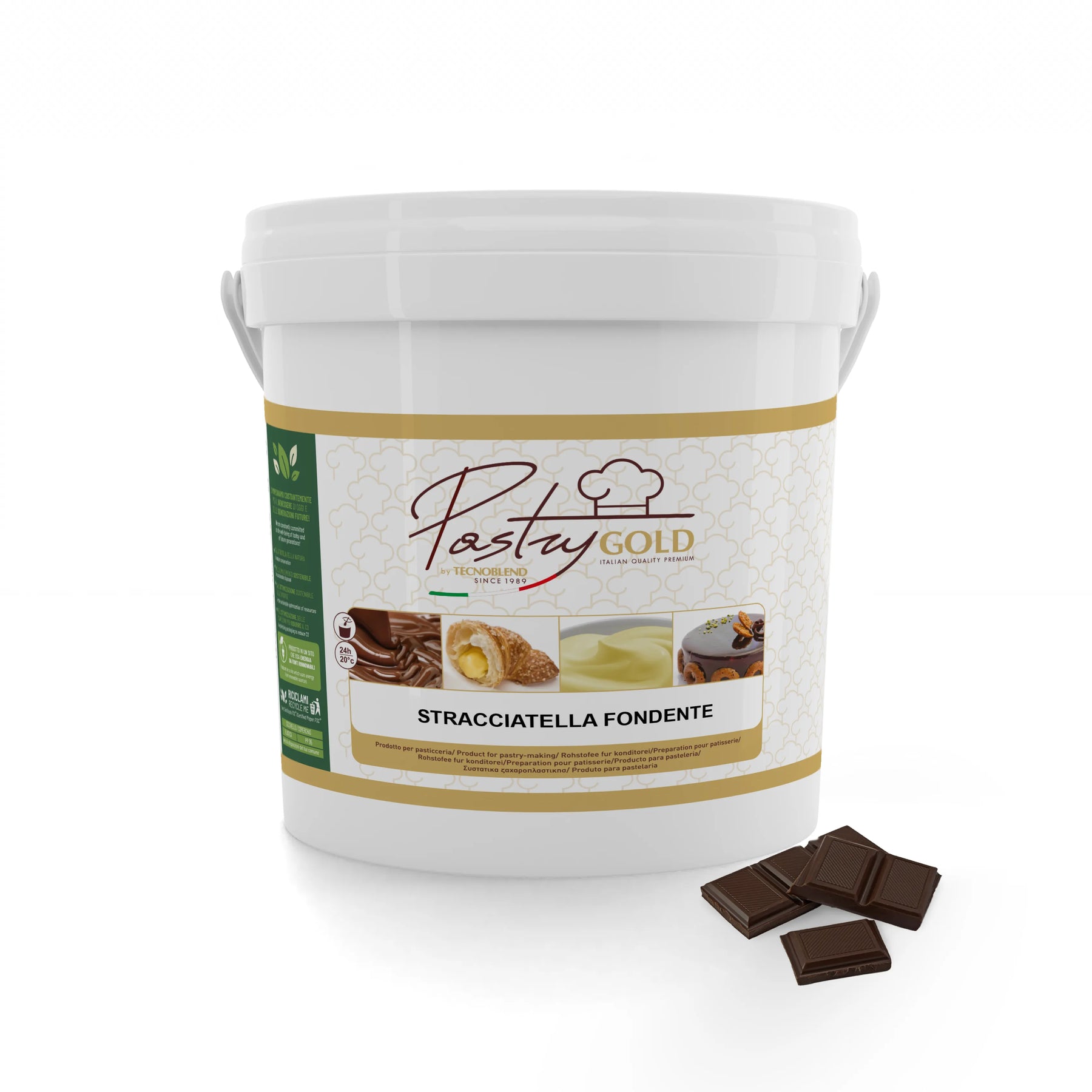 Stracciatella per gelateria al Cioccolato Fondente