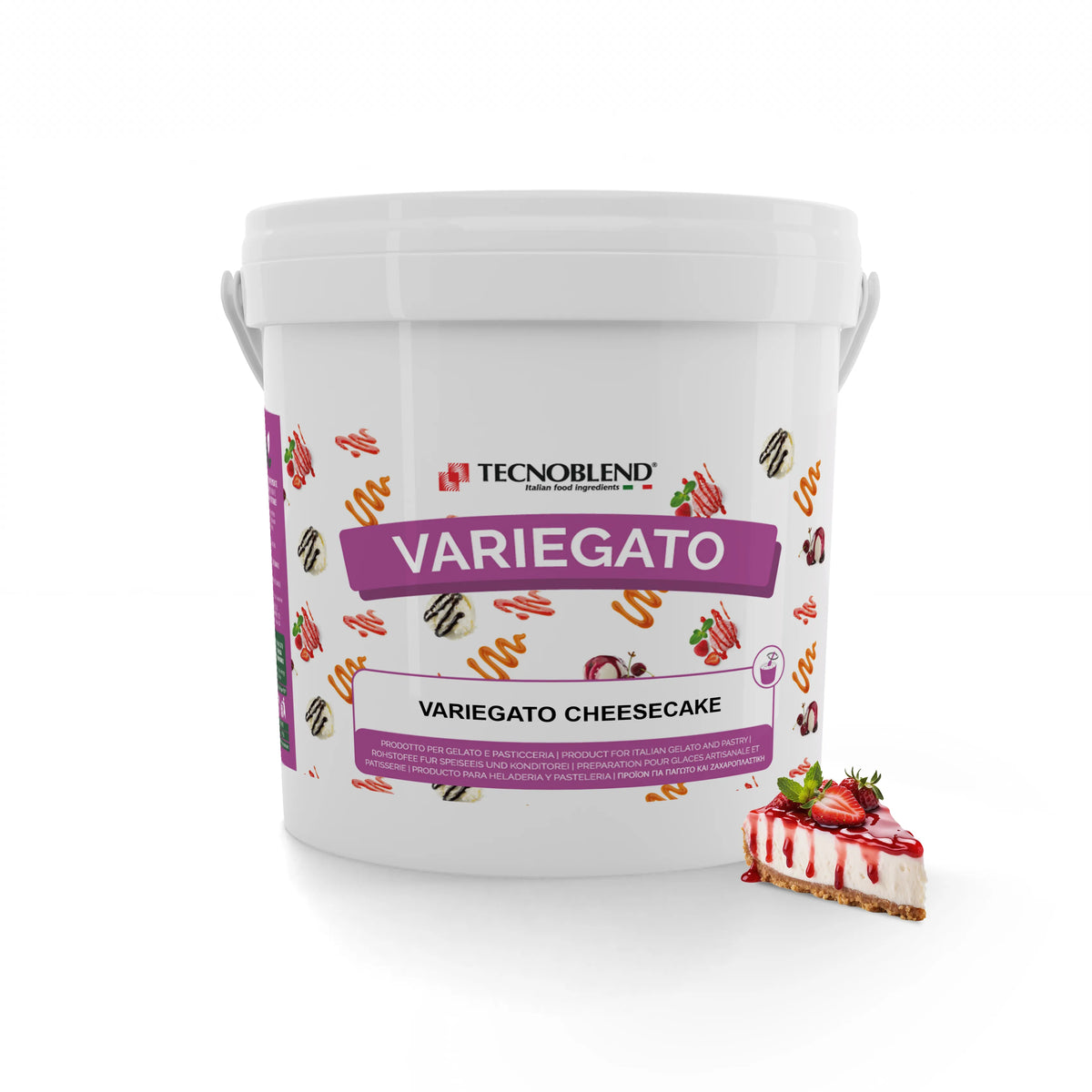 Variegato Cheesecake per Gelati e Desserts