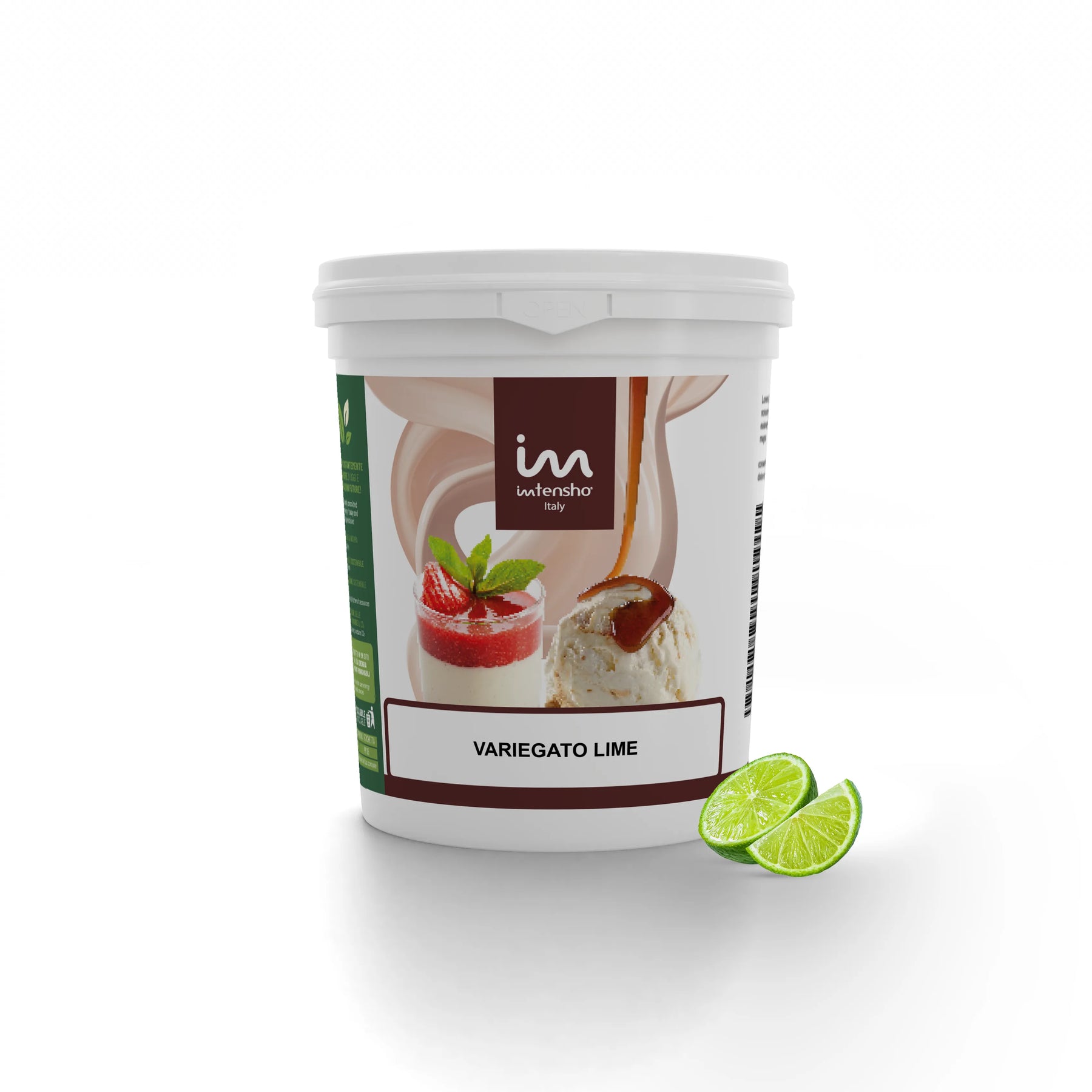 Variegato al Lime per Gelati e Desserts