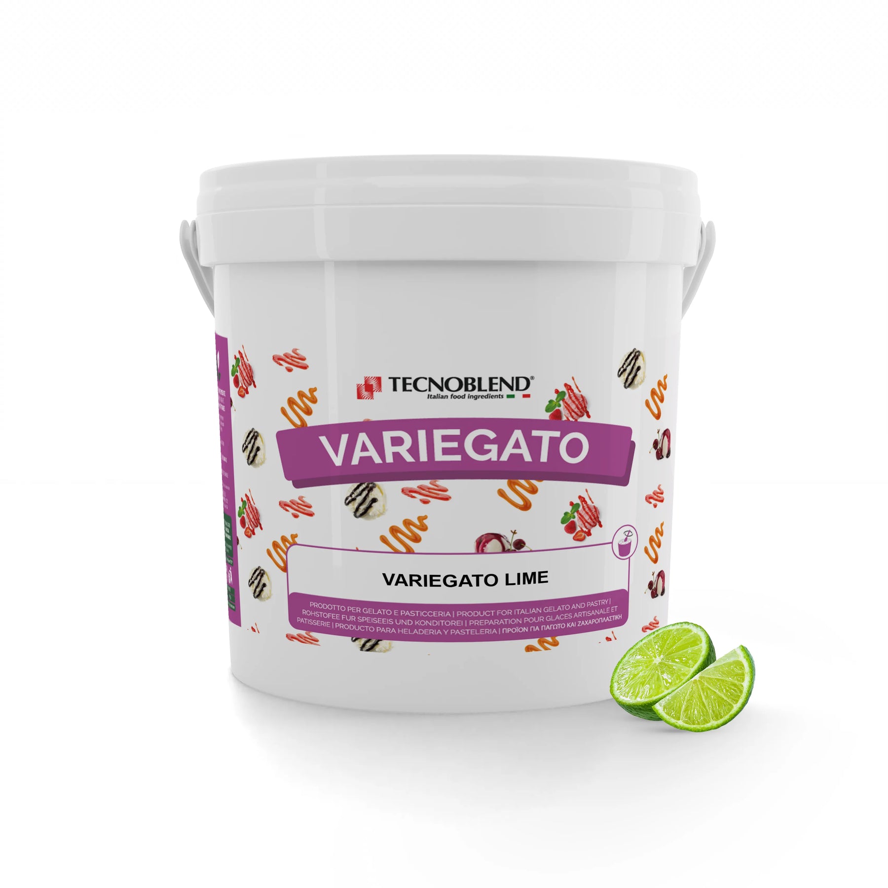 Variegato al Lime per Gelati e Desserts