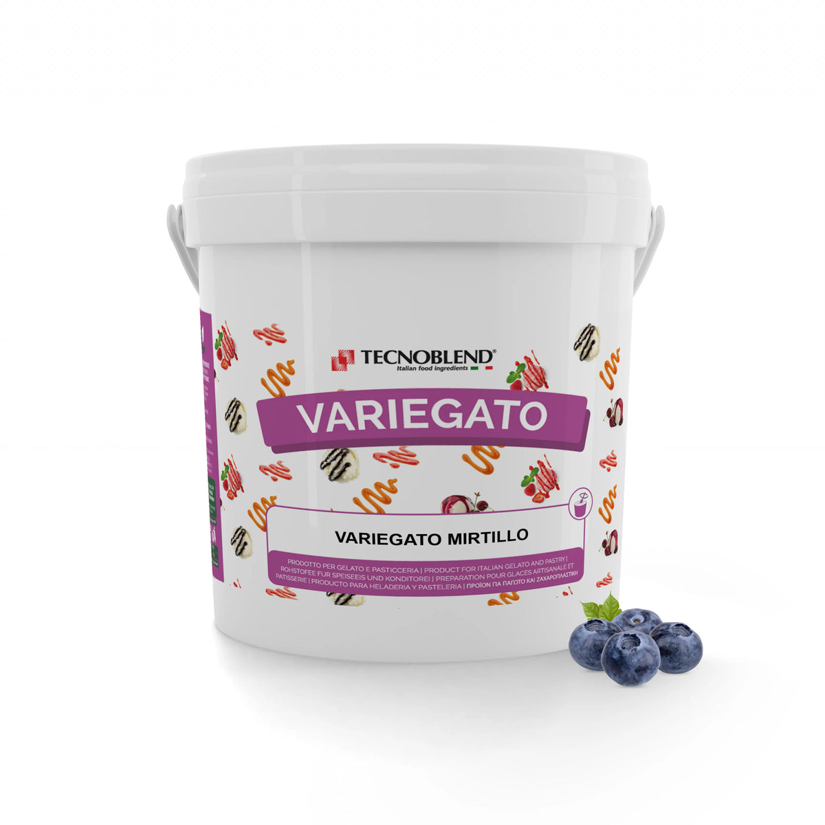 Variegato al Mirtillo per Gelati e Desserts