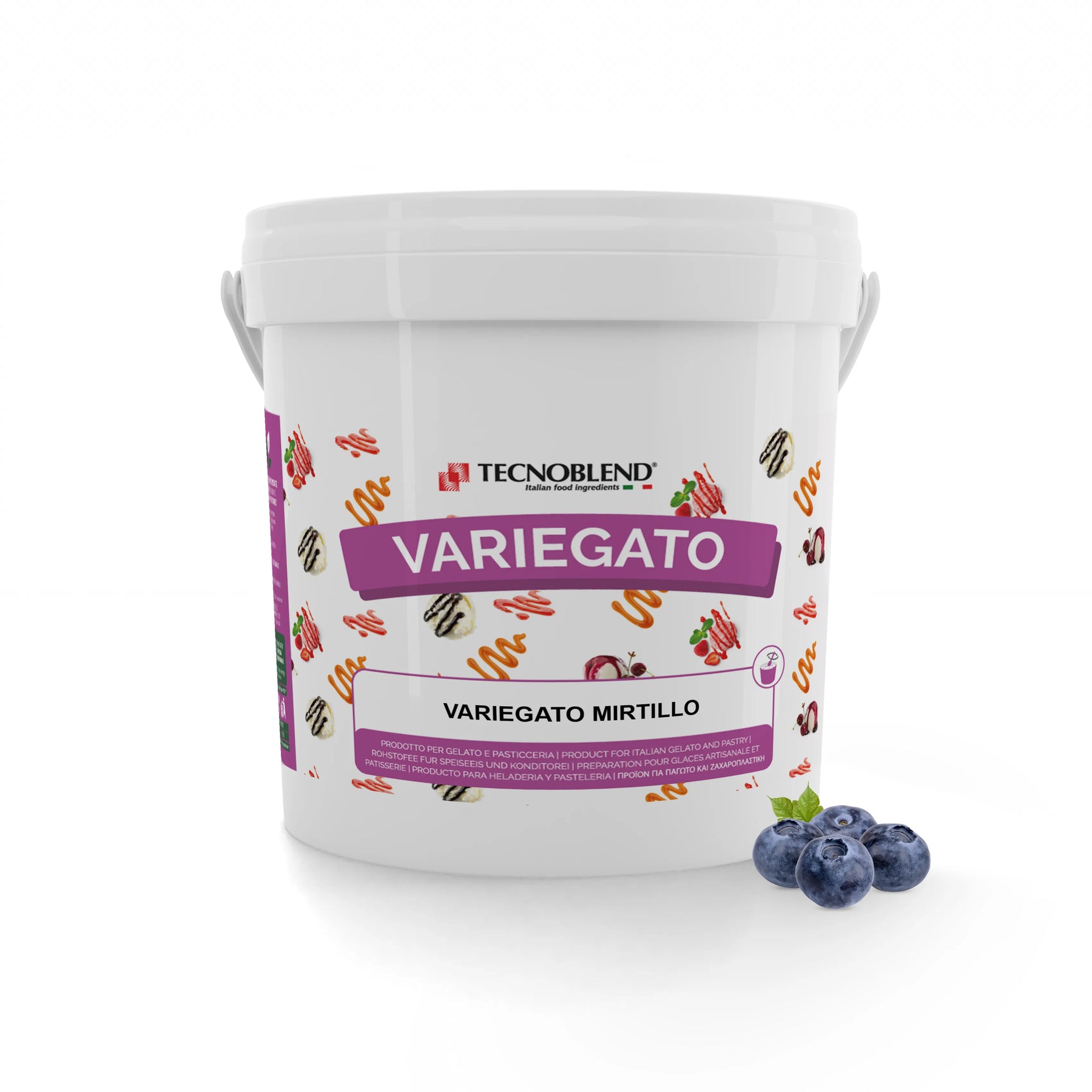 Variegato al Mirtillo per Gelati e Desserts