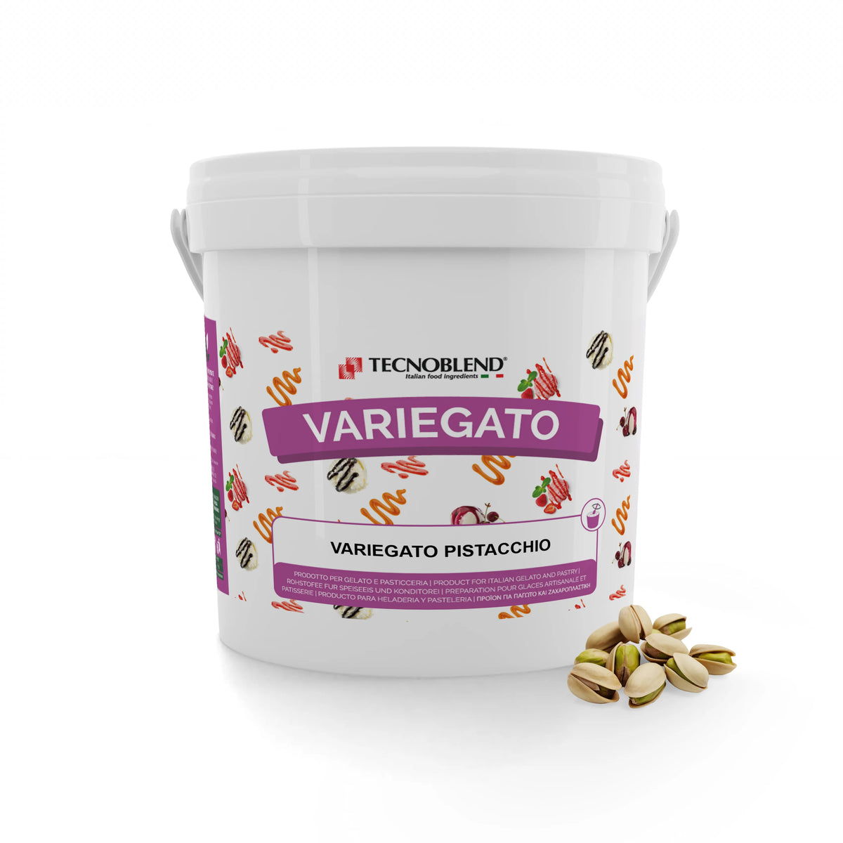 Variegato al Pistacchio per Gelati e Desserts