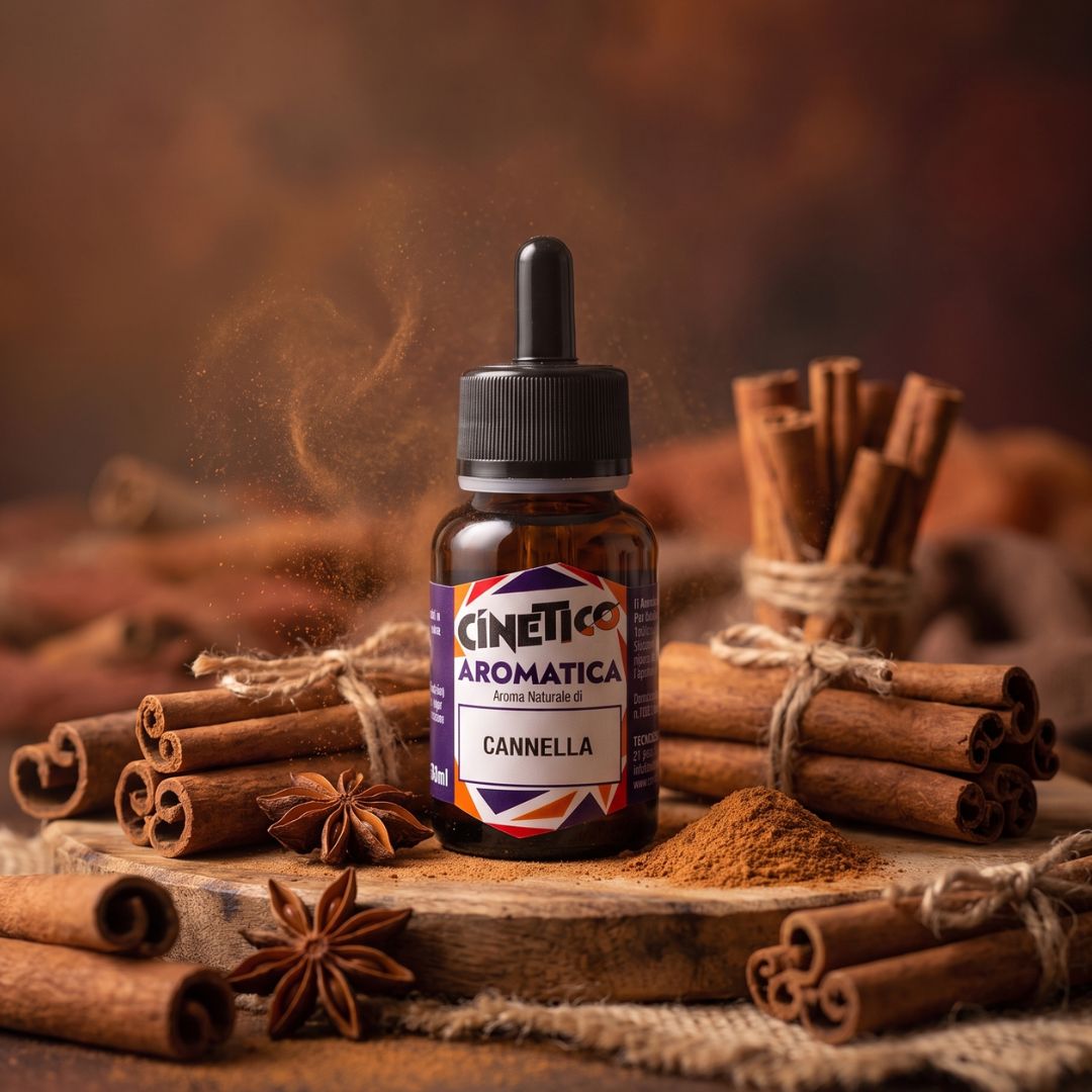 Aromatica Cannella CINETICO , 50ml, aroma naturale, per cocktail e mocktail