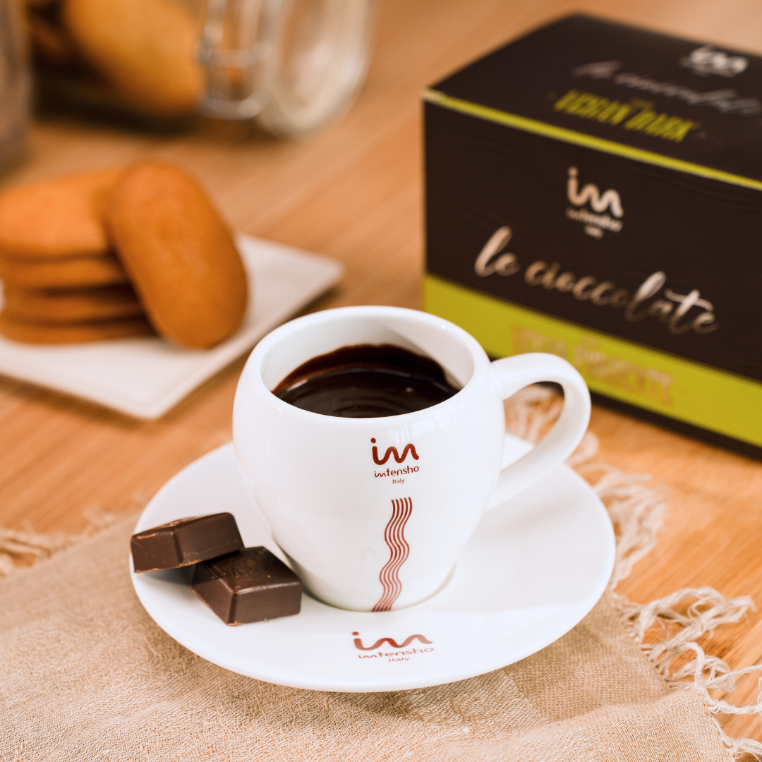 Preparato per cioccolata calda gusto Fondente Vegan