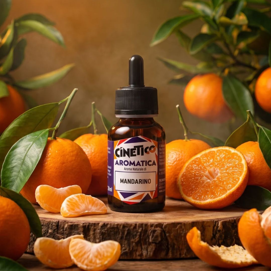 Aromatica Mandarino CINETICO , 50ml, aroma naturale, per cocktail e mocktail