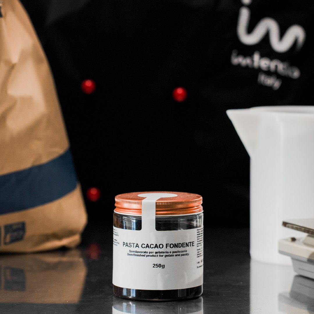 Pasta per gelato, desserts, semifreddi al gusto CIOCCOLATO FONDENTE