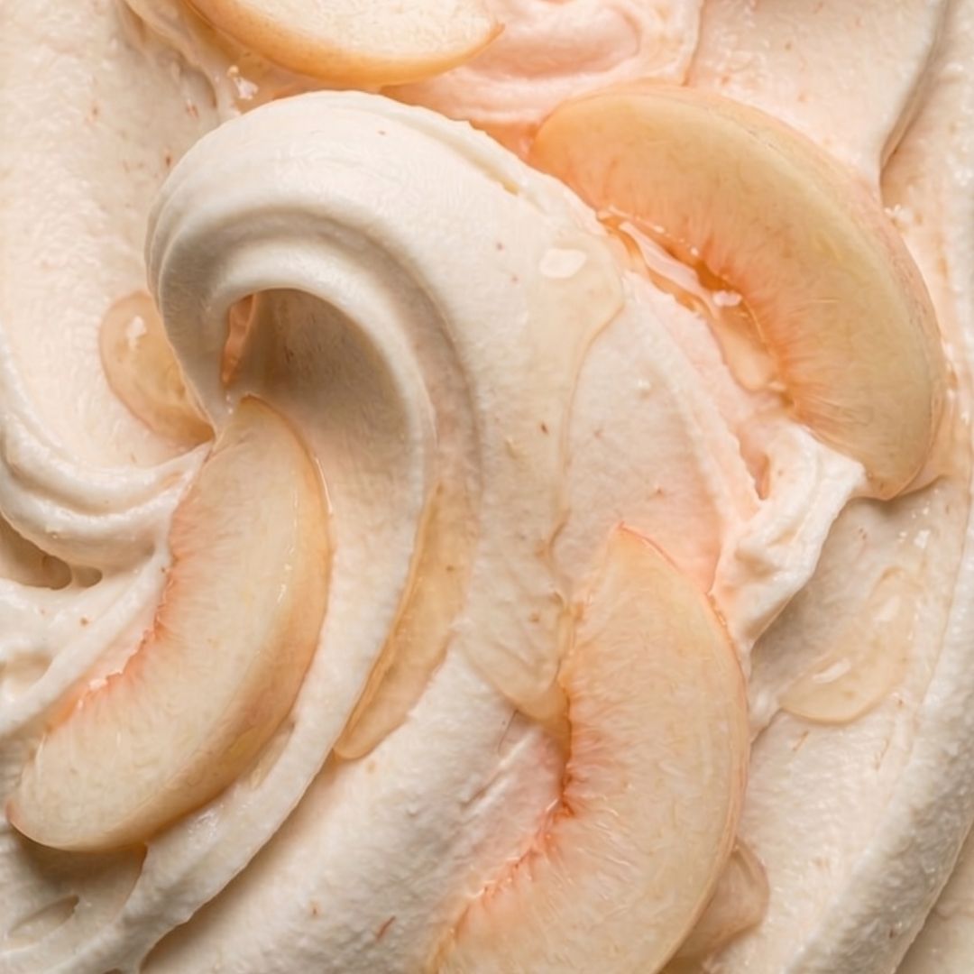 1,25 kg Preparato per Gelato Pesca Bianca, senza lattosio, per vegani