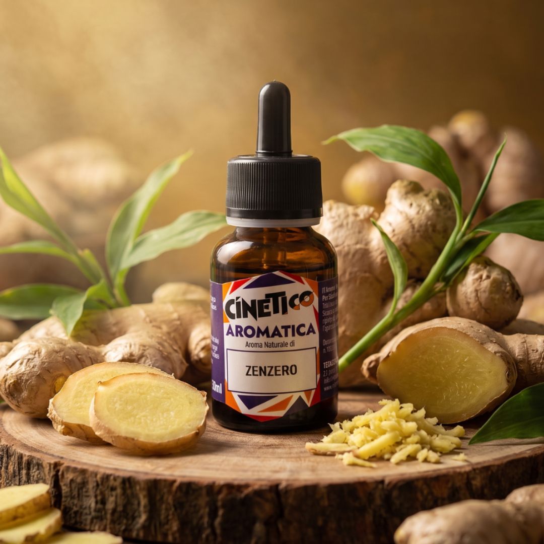 Aromatica Zenzero CINETICO , 50ml, aroma naturale, per cocktail e mocktail