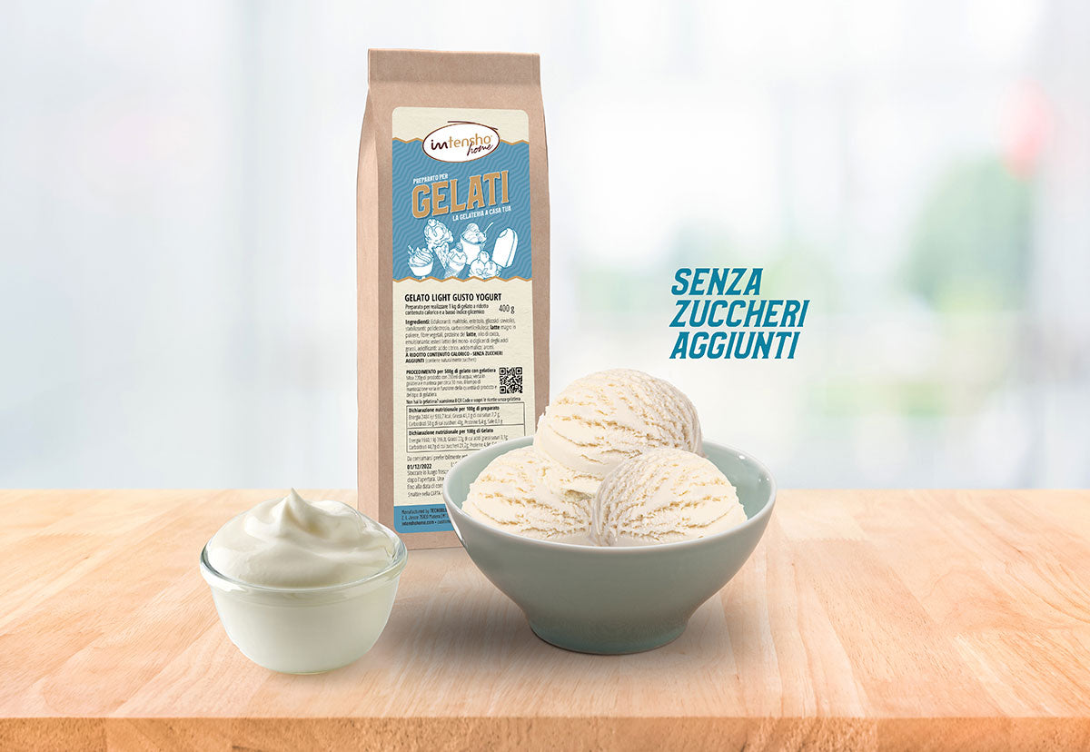 320g Preparato per gelato al gusto yogurt senza zuccheri
