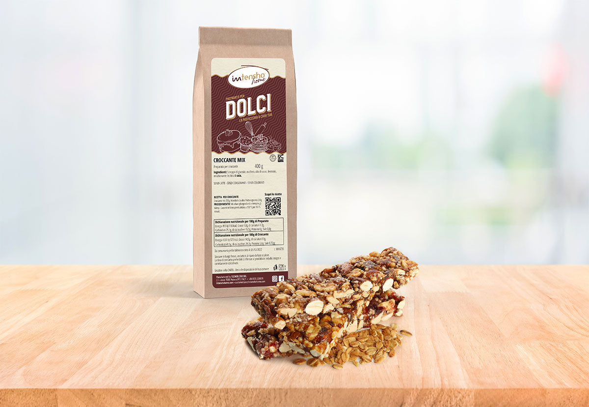 400g Preparato per dolci Croccante Mix