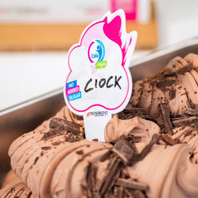 1,5 kg Preparato per Gelato al Cioccolato senza Lattosio, Vegan e Senza Zuccheri Aggiunti - CALO VEGAN CIOCK