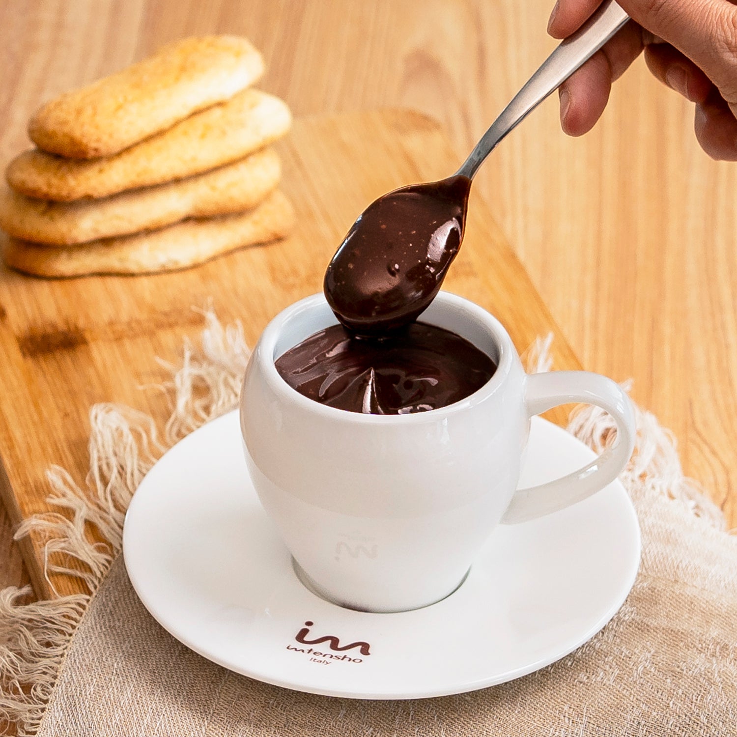 Preparato per cioccolata calda gusto Gianduja
