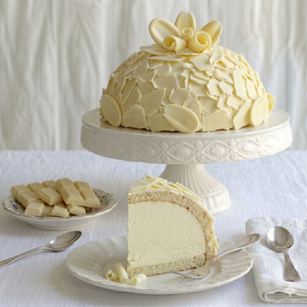 1,2kg Base completa per gelato in vetrina, per torte gelato, zuccotti e semifreddi, EASY&LATTE CIOCCOLATO BIANCO