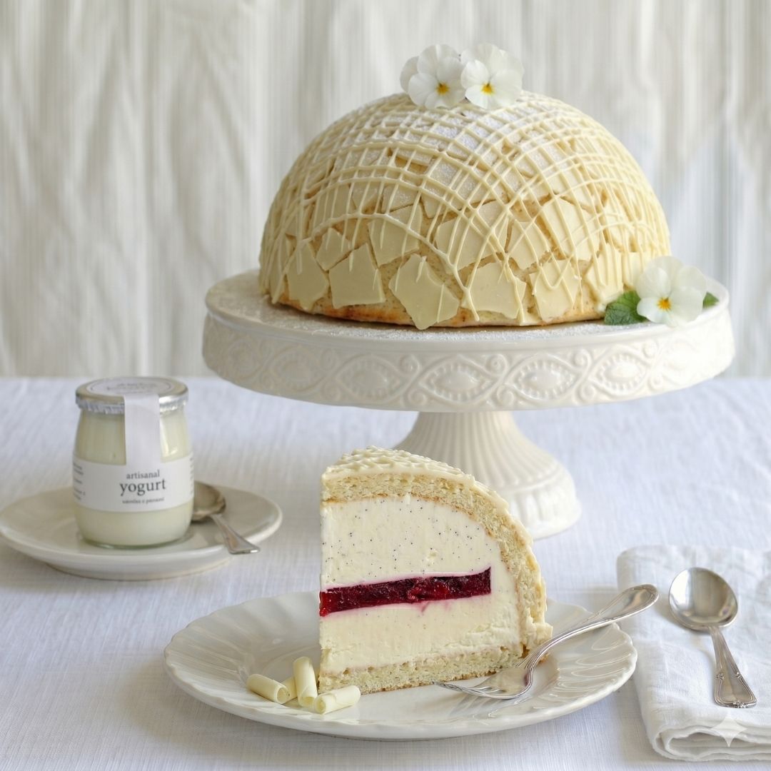 1,2kg Base completa per gelato in vetrina, per torte gelato, zuccotti e semifreddi, EASY&LATTE YOGURT