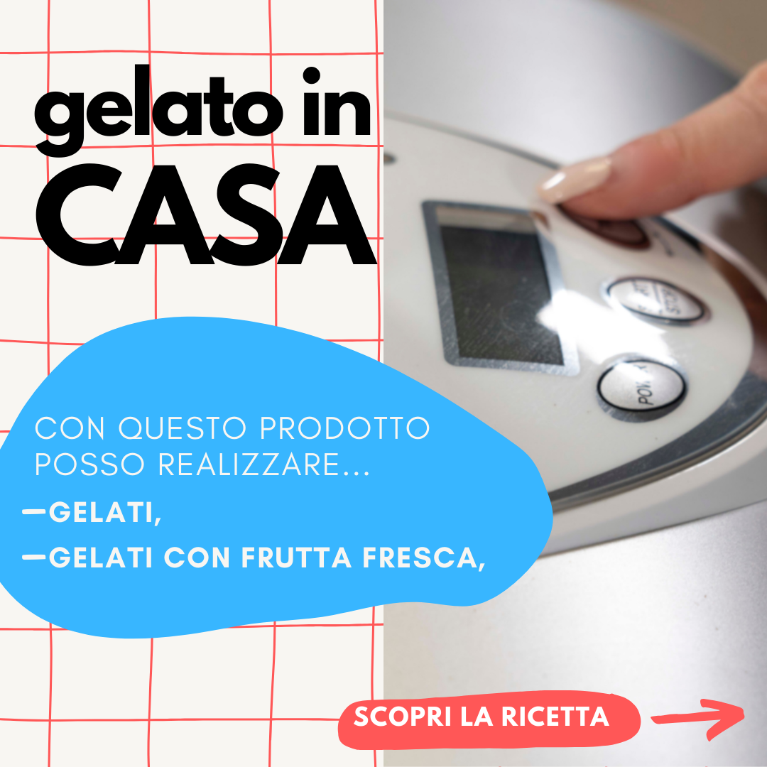 1,25 kg Preparato per Gelato Pesca Bianca, senza lattosio, per vegani