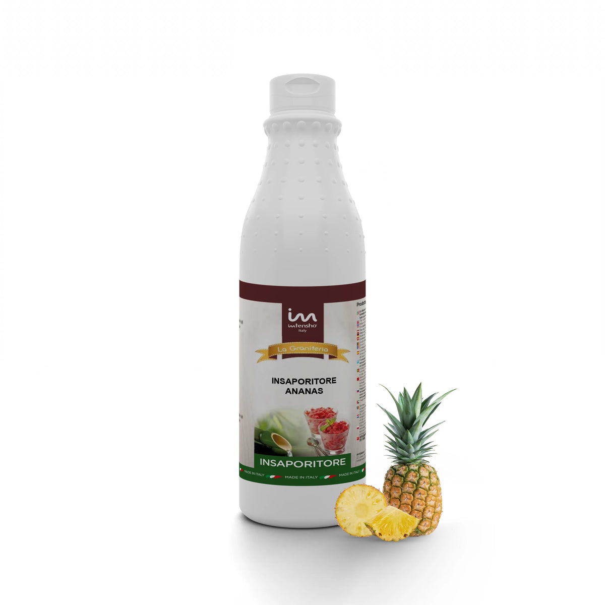 1kg Insaporitore in pasta per granite e ghiaccioli gusto ananas