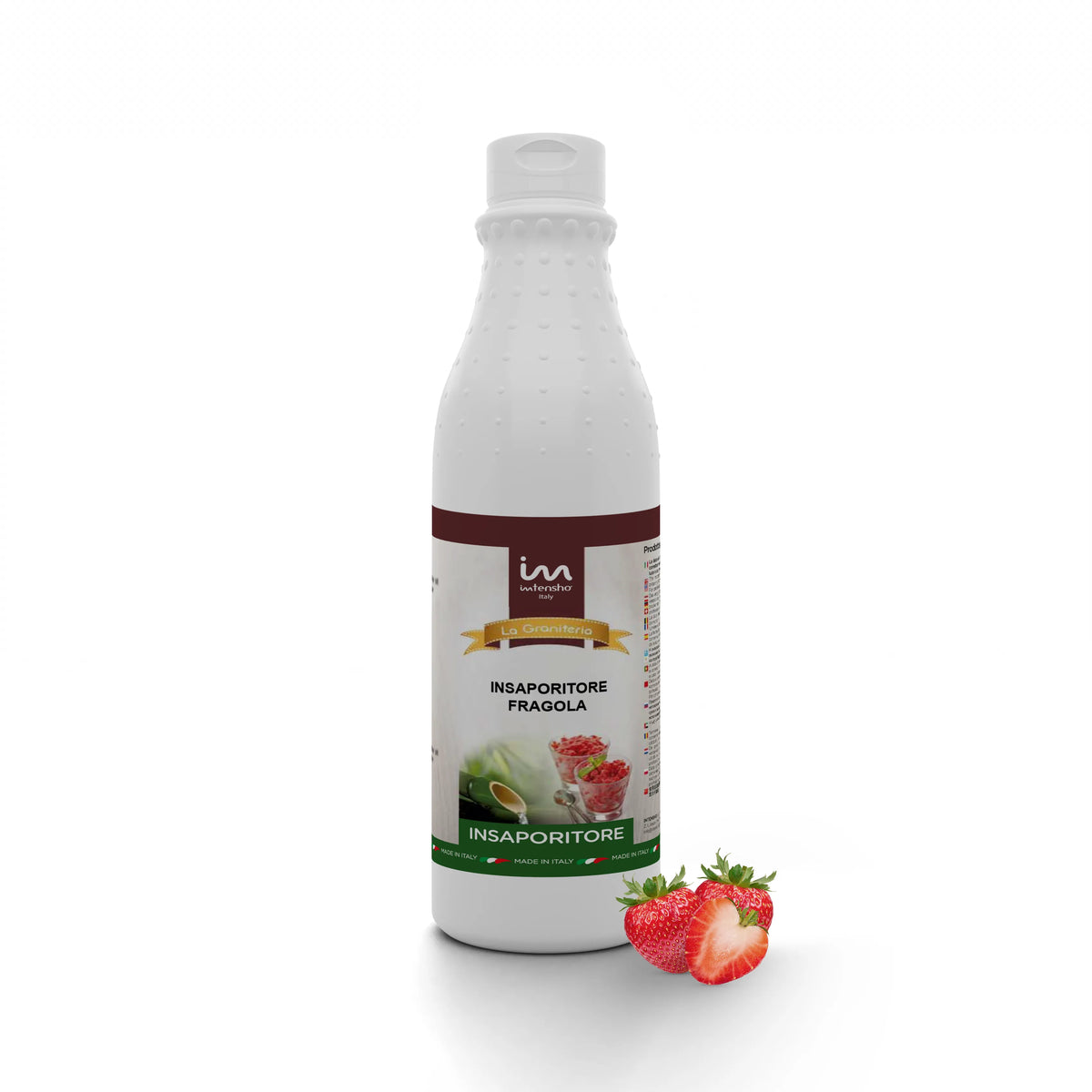 1kg Insaporitore in pasta per granite e ghiaccioli gusto fragola