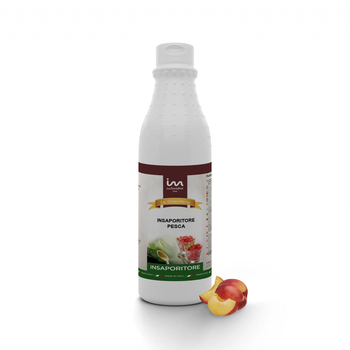 1kg Insaporitore in pasta per granite e ghiaccioli gusto pesca