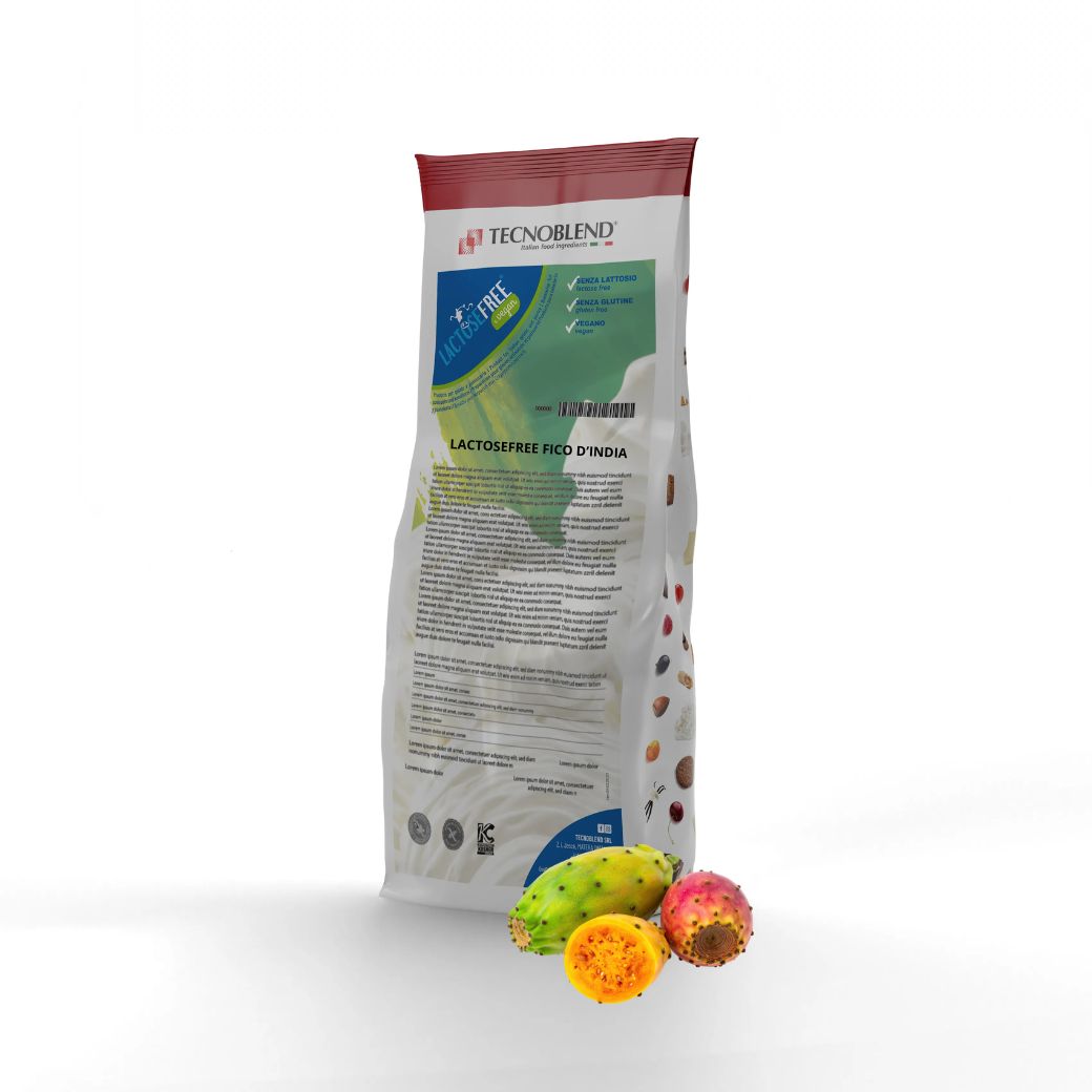 1,25 kg Preparato per Gelato al Fico d'india,  senza lattosio, per vegani