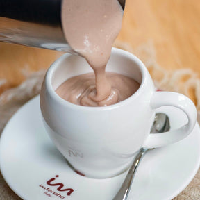 Kit 3 gusti - Preparato per cioccolata calda: FONDENTE VEGAN - BIANCA - NOCCIOLA