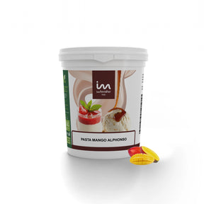 Pasta per gelato, desserts, semifreddi al gusto Mango, senza Lattosio, per Vegani, PASTA MANGO ALPHONSO